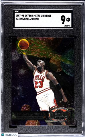 Michael Jordan - 1997 Skybox Metal Universe SkyBox SGC 9