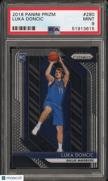 Luka Doncic - 2018 Panini Prizm Basketball Rookie #280 PSA 9