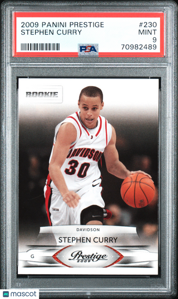 Stephen Curry - 2009 Panini Prestige PSA 9