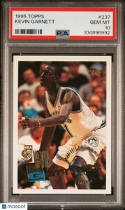 Kevin Garnett - 1995 Topps PSA 10