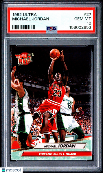 Michael Jordan - 1992 Ultra PSA 10