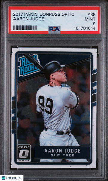 Aaron Judge - 2017 Panini Donruss Optic Rated Rookie #38 PSA 9