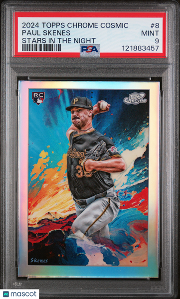 Paul Skenes - 2024 Topps Chrome Cosmic Stars In The Night PSA 9 Rookie