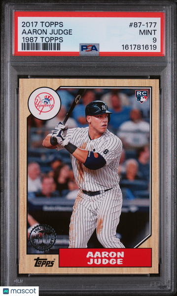 Aaron Judge - 2017 Topps 1987 Topps #87 PSA 9