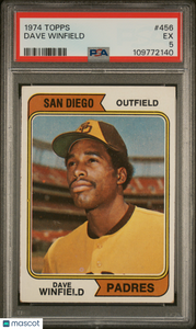 Dave Winfield - 1974 Topps PSA 5