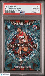 Alexandre Sarr - 2024 Panini NBA Hoops Dreamcatchers PSA 10