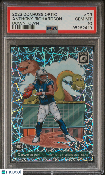 Anthony Richardson - 2023 Panini Donruss Optic Downtown! PSA 10