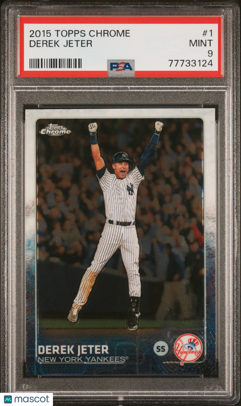 Derek Jeter - 2015 Topps Chrome PSA 9