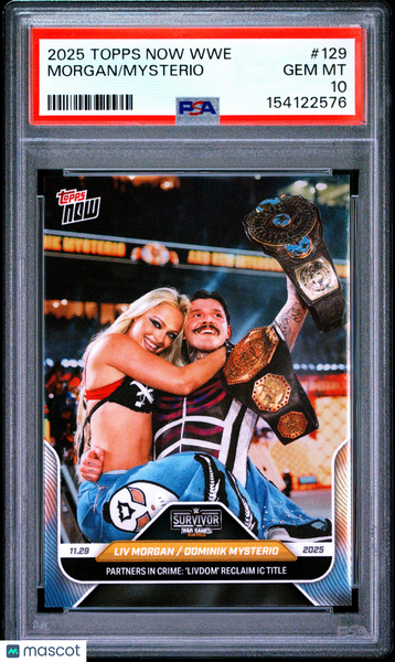 Mysterio Morgan - 2025 Topps Now WWE PSA 10