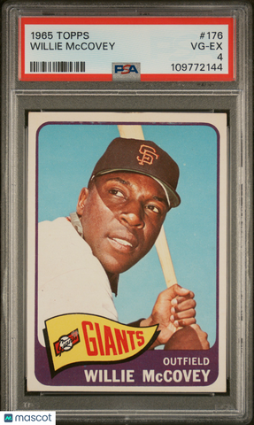 Willie Mccovey - 1965 Topps PSA 4