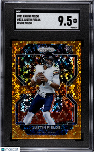 Justin Fields - 2021 Panini Prizm Disco SGC 9.5