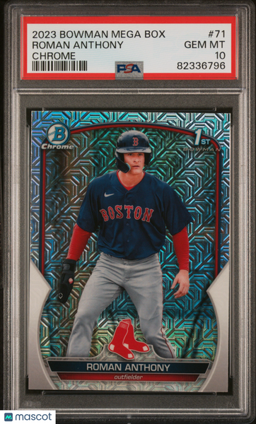 Roman Anthony - 2023 Bowman Mega Box Chrome PSA 10