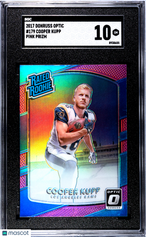 Cooper Kupp - 2017 Donruss Optic Pink Prizm SGC 10