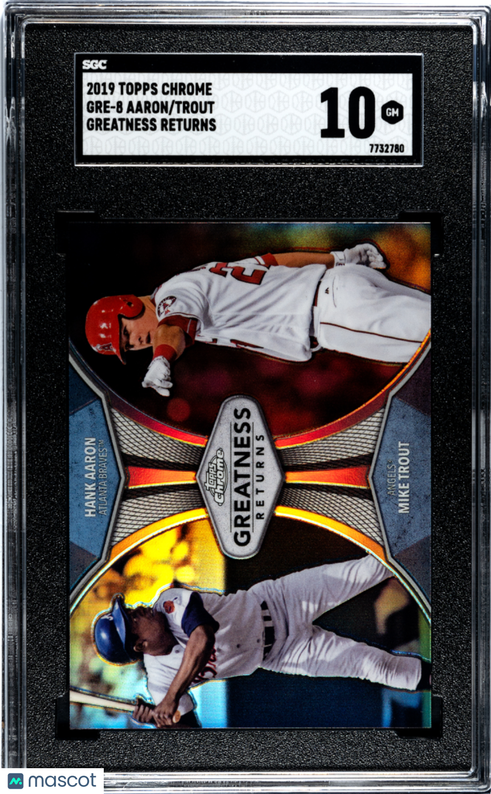 Trout Aaron - 2019 Topps Chrome Greatness Returns SGC 10