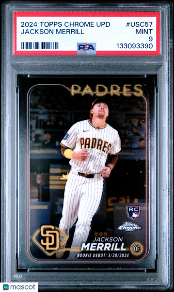 Jackson Merrill - 2024 Topps Chrome Update PSA 9