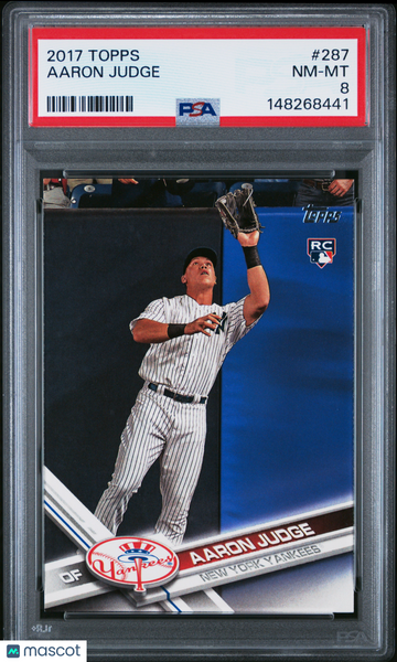 Aaron Judge - 2017 Topps #287 Rookie PSA 8