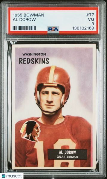Al Dorow - 1955 Bowman PSA 3