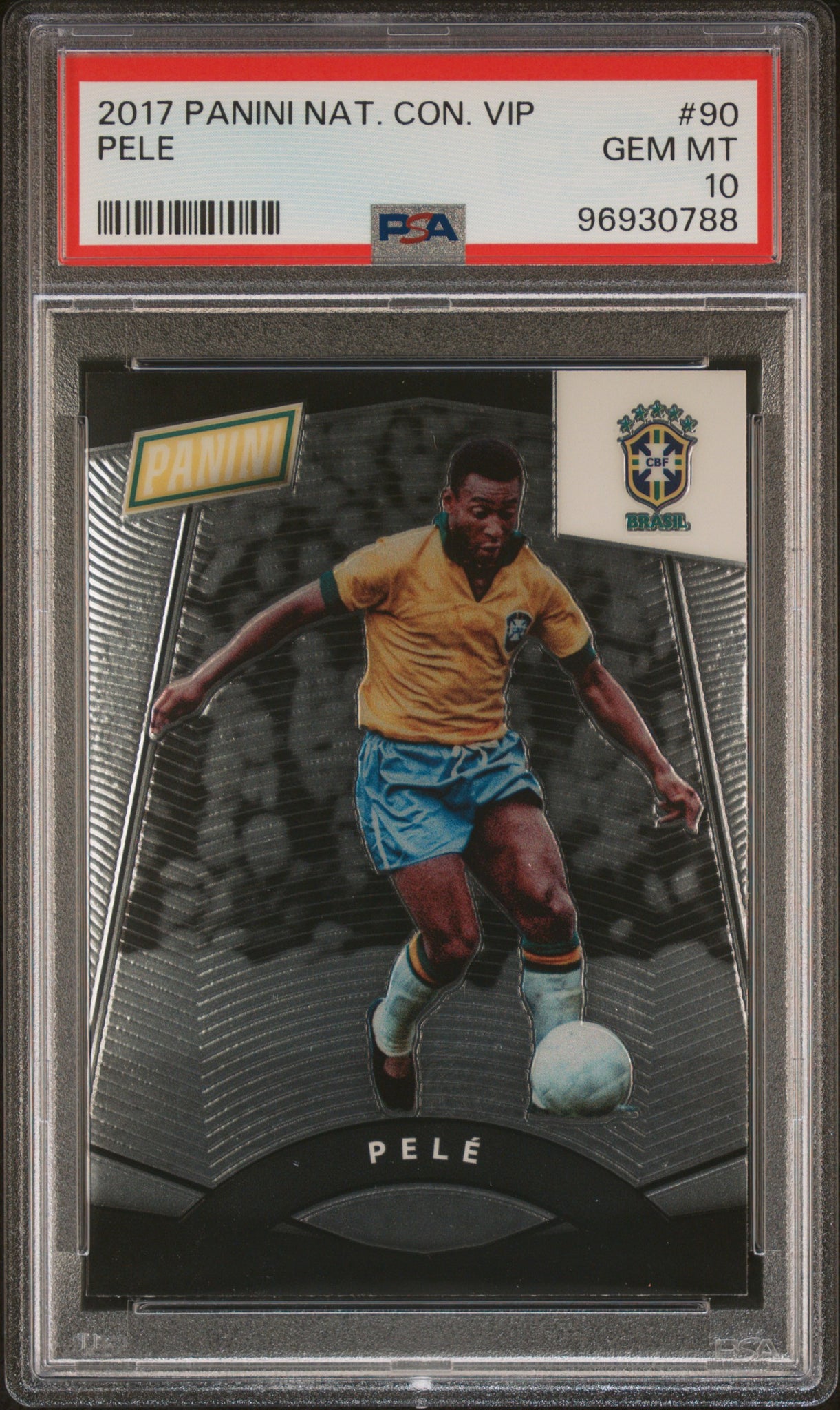 Pele - 2017 Panini National Convention Vip PSA 10