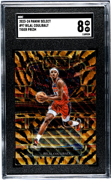 Bilal Coulibaly - 2023 Panini Select Tiger Prizm SGC 8