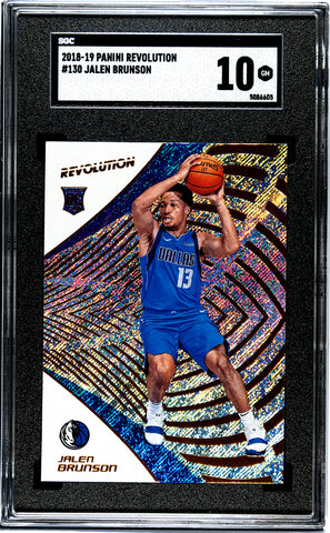 Jalen Brunson - 2018 Panini Revolution SGC 10