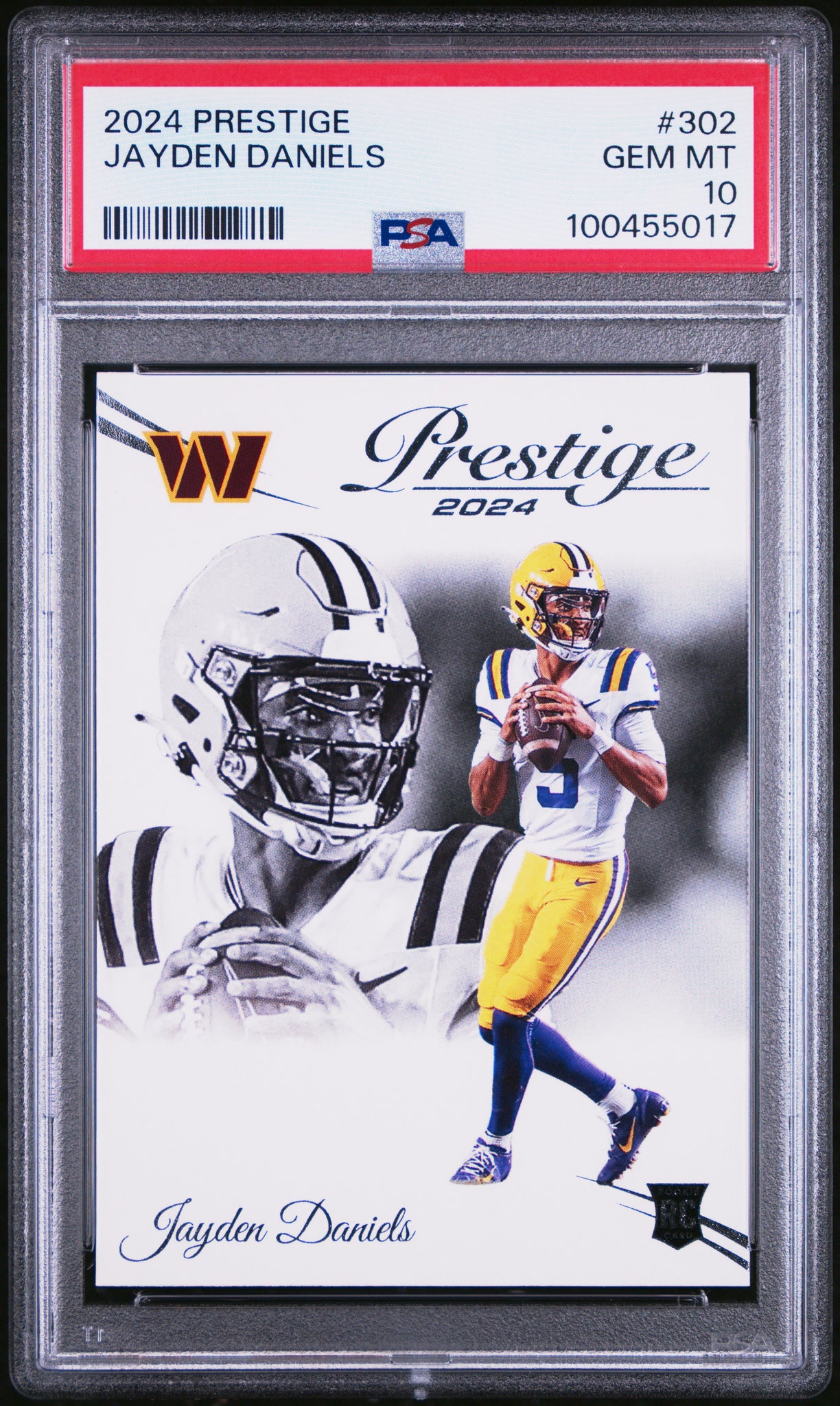 Jayden Daniels - 2024 Panini Prestige PSA 10