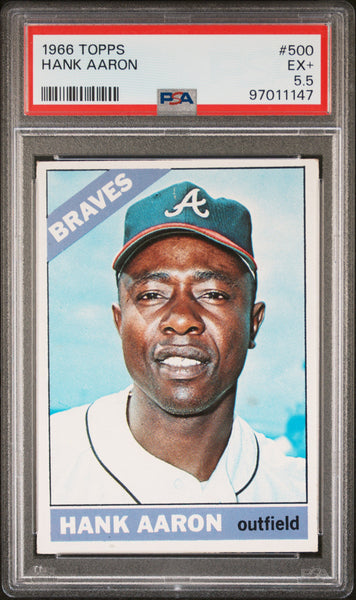 Hank Aaron - 1966 Topps PSA 5.5