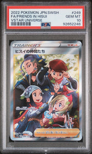 PokéMon TCG Friends In Hisui Fa #249 Japanese Vstar Universe PSA 10