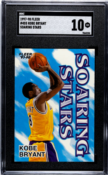 Kobe Bryant - 1997 Fleer Soaring Stars SGC 10