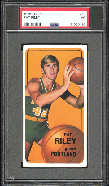 Pat Riley - 1970 Topps PSA 3