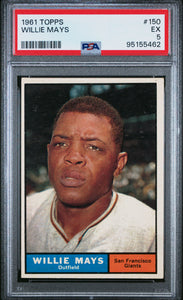 Willie Mays - 1961 Topps PSA 5