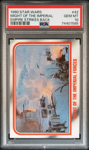 1980 Star Wars Empire Strikes Back Might Of The Imperial.. . #42 PSA 10