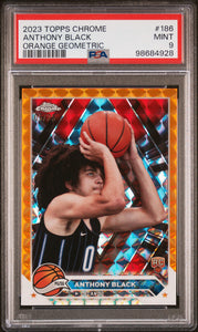 Anthony Black - 2023 Topps Chrome Orange Geometric PSA 9