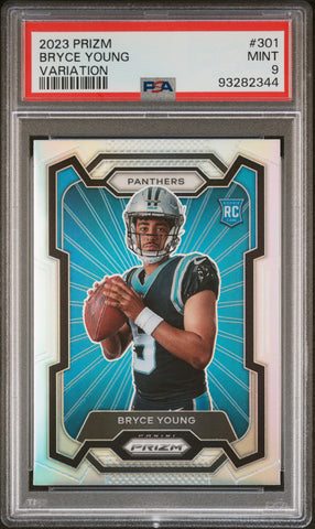 Bryce Young - 2023 Panini Prizm Variation PSA 9