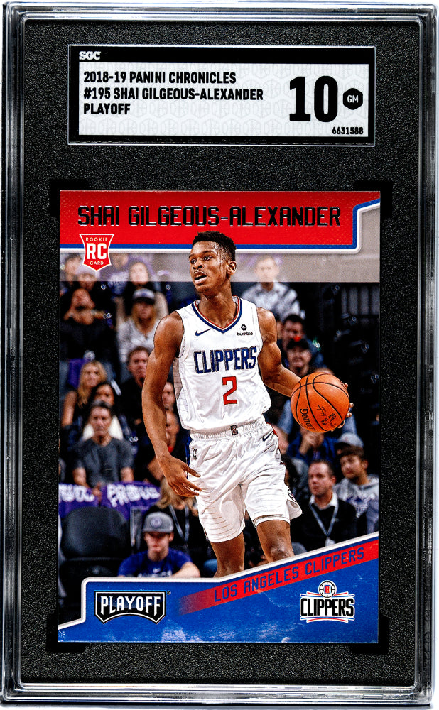 Shai Gilgeous-Alexander - 2018 Panini Chronicles Playoff SGC 10