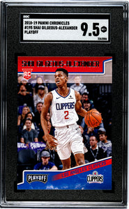 Shai Gilgeous-Alexander - 2018 Panini Chronicles Playoff SGC 9.5