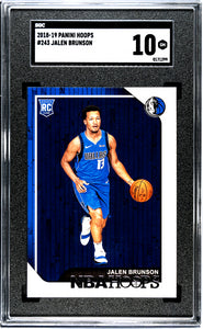 Jalen Brunson - 2018 Panini Hoops SGC 10