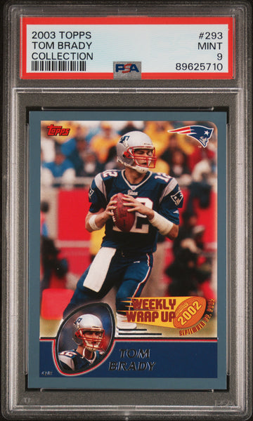 Tom Brady - 2003 Topps Collection PSA 9