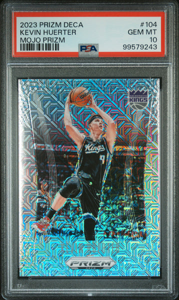 Kevin Huerter - 2023 Panini Prizm Deca Mojo PSA 10