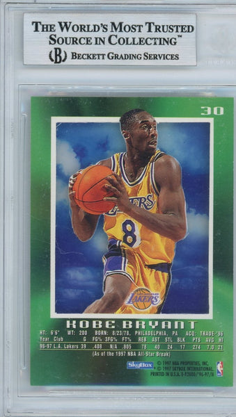 KOBE BRYANT - 1996-97 Basketball E-X2000 Rookie BGS 8.5