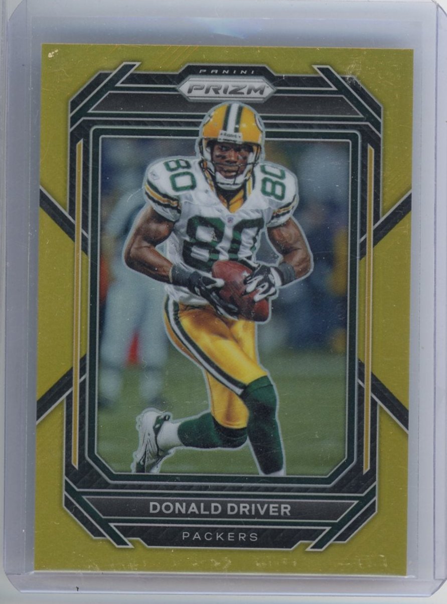 DONALD DRIVER - 2022 Football Prizm Gold 4/10