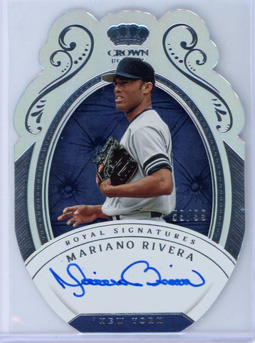 MARIANO RIVERA - 2023 Baseball Panini Chronicles Royal Signatures Auto 59/99