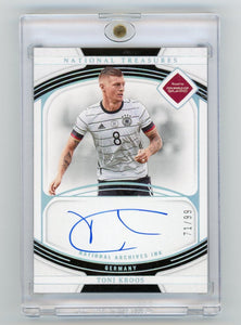 TONI KROOS - 2022 Soccer Panini National Treasures National Archives Ink  Auto 71/99