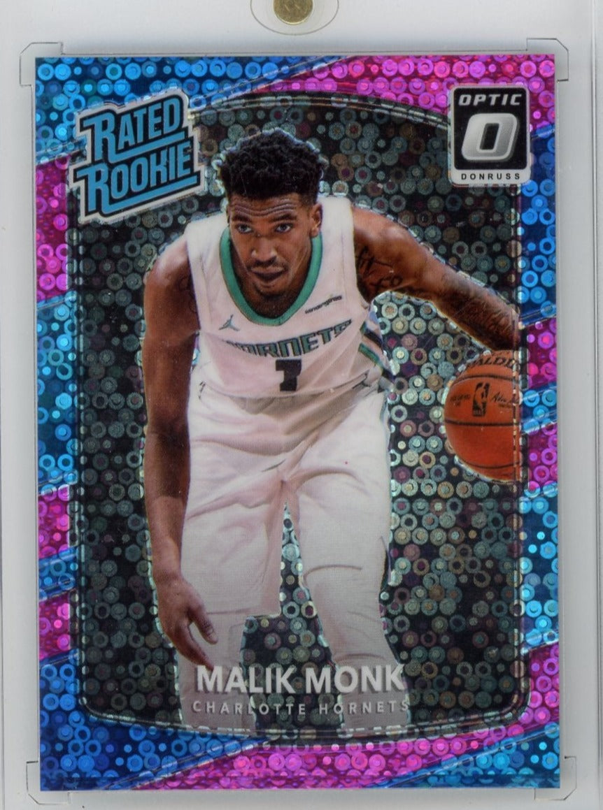 MALIK MONK - 2017-18 Basketball Optic Fast Break Pink Rookie 9/20