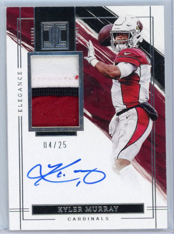 KYLER MURRAY - 2022 Football Impeccable Patch Auto 04/25
