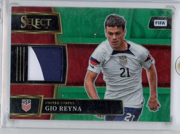 GIO REYNA - 2022-23 Select FIFA Green Patch 2/5