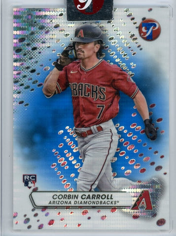 CORBIN CARROLL - 2023 Baseball Topps Pristine Blue Rookie 11/75