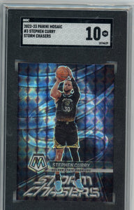 STEPHEN CURRY - 2022-23 Basketball Mosaic "Storm Chasers" SGC 10