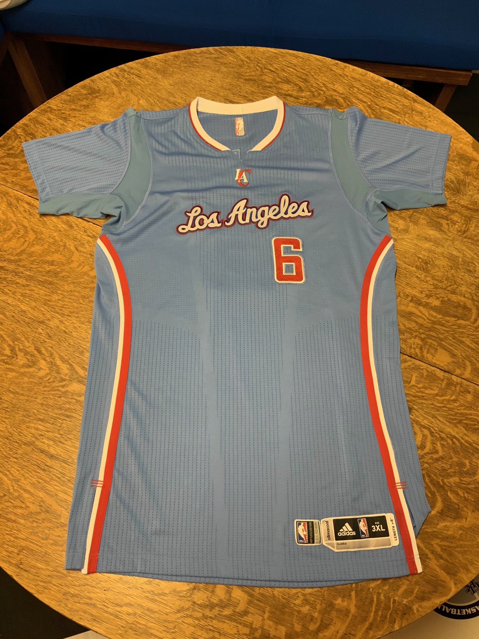 DeAndre Jordan Philadelphia 76ers Game-Used #9 White Jersey Worn During the  First Half of the Game vs. Los Angeles Lakers on March 23 2022