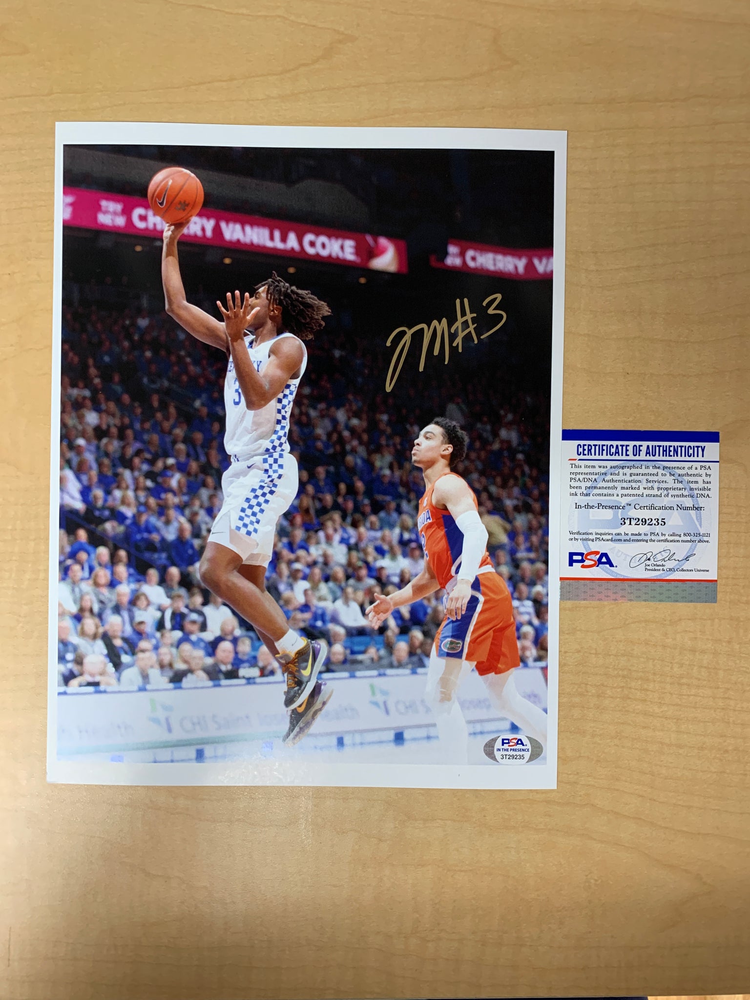 TYRESE MAXEY - Signed Photo, signed in shop, Choice of PSA Authentication