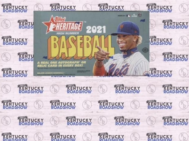 2021 Baseball Heritage High Number Hobby Box